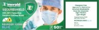 Secureshield 99% BFE Filtration Surgical Masks [Blue, White, & Carbon Black]