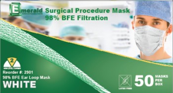 Level 2 98.6% BFE Filtration Surgical Procedure Masks [Blue, White, Pink, Lavander