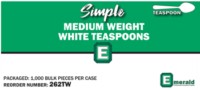 Heavy Weight White 5.5gm – Bulk Packed