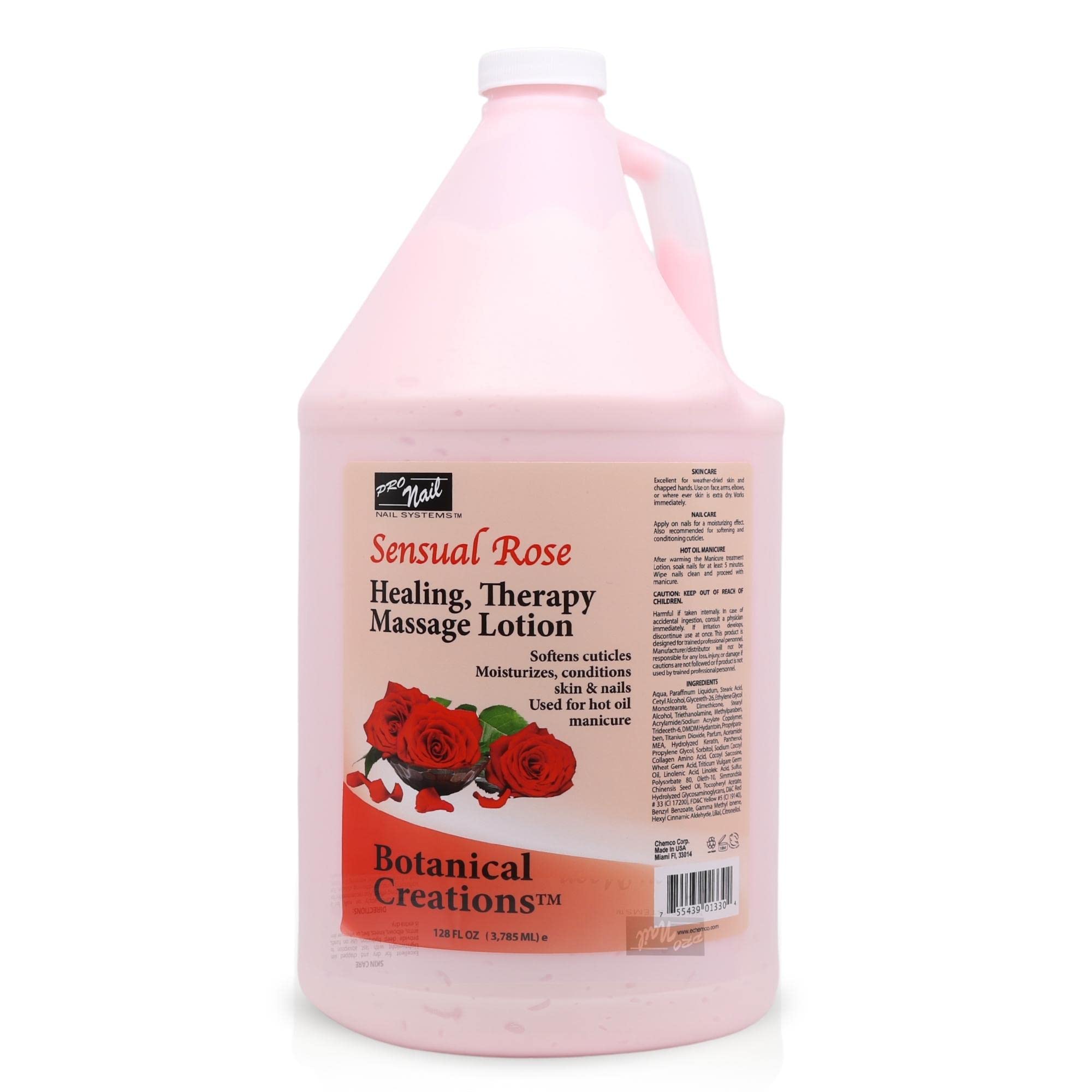 Case Sensual Rose Massage Lotion 128 oz