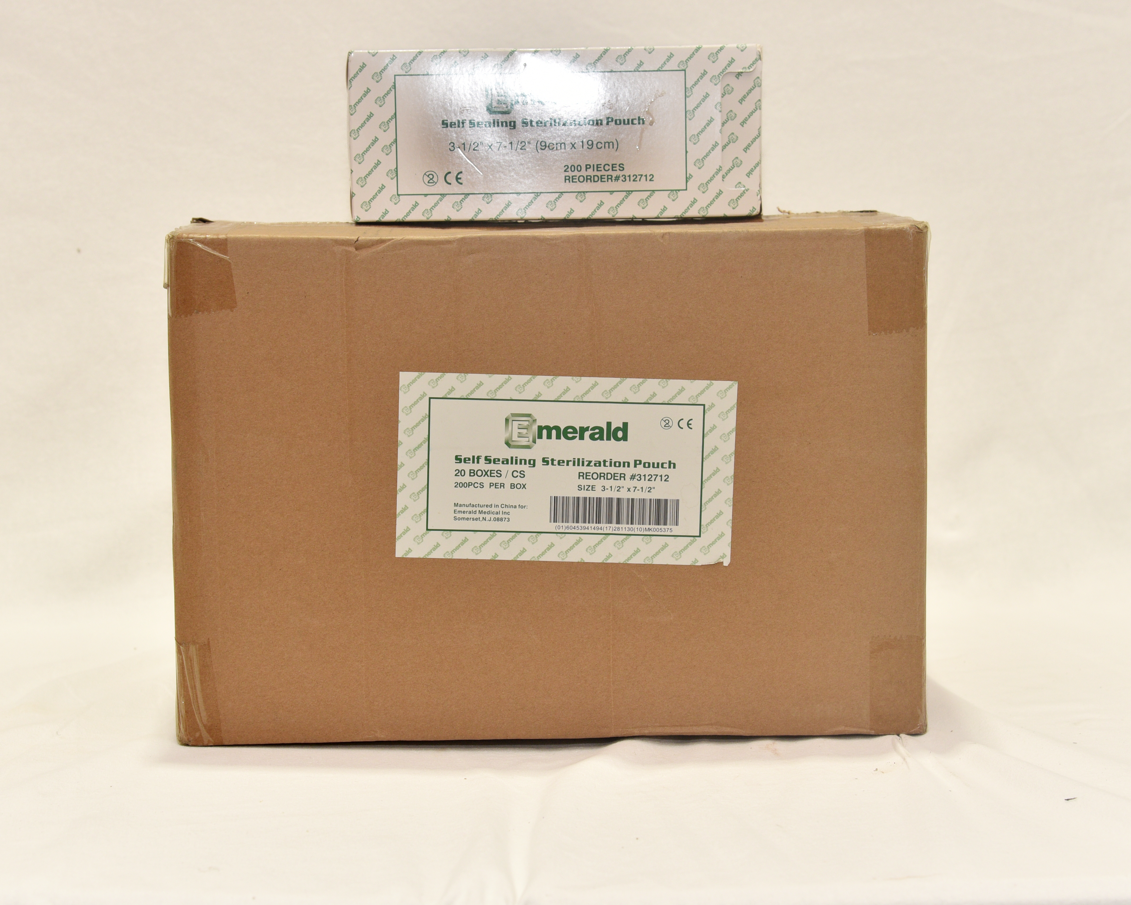 : Self Sealing Sterilization Pouch (3.5 x 7.5) [CASE]