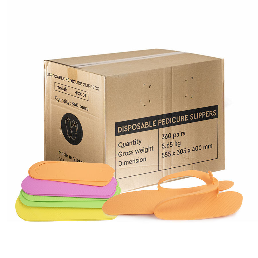 Pedicure slippers - Case