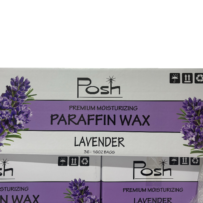 Posh Paraffin Wax Lavender Case 36 LBS