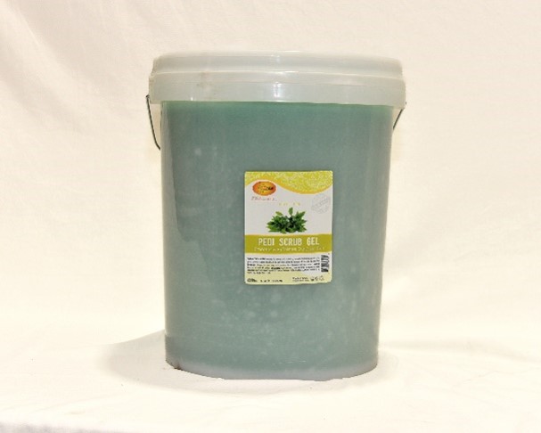 SpaRedi Mint & Eucalyptus Pedi Scrub Gel 1 Gallon