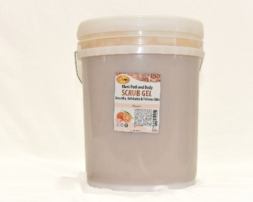 SpaRedi Pedi Scrub Gel Mandarin 1 Gallon