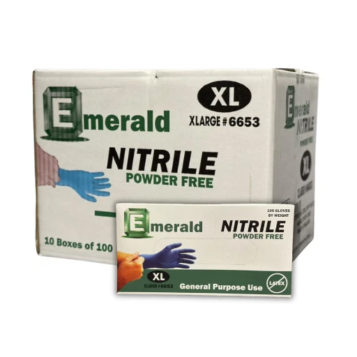 Emerald General Purpose Blue Nitrile