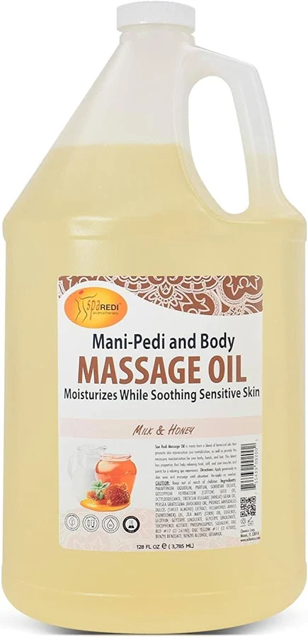 SpaRedi Milk & Honey Massage Oil 1 Gallon