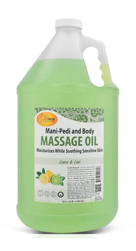 SpaRedi Lemon & Lime Massage Oil 1 Gallon